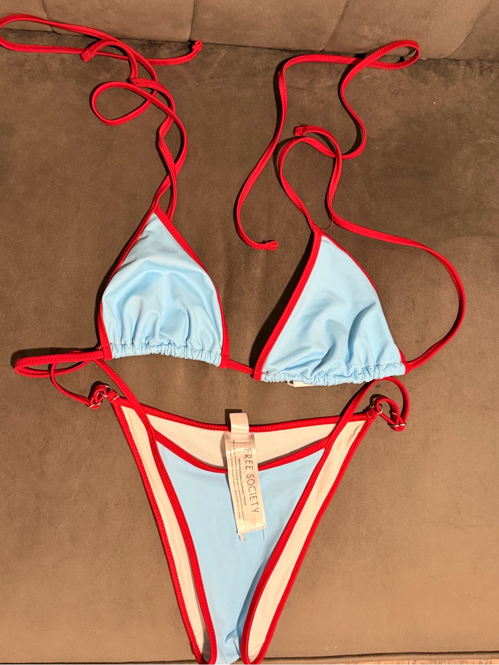 Free Society Twotone Bikini